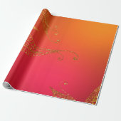 Cadeau Faux papier d'aluminium arabe Bollywood (Déroulé)