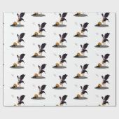 Cadeau Fée d'Halloween avec papier Citrouille (Plat)