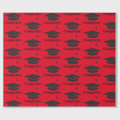 Cadeau Félicitations ! Papier d'enveloppement de plafond (Plat)