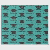 Cadeau Félicitations ! Papier d'enveloppement de plafond (Plat)