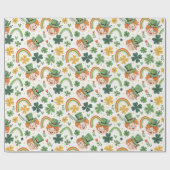 Cadeau Festive St. Patrick’s Day Wrapper Papier (Plat)