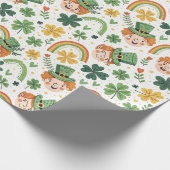 Cadeau Festive St. Patrick’s Day Wrapper Papier (Coin)