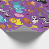 Cadeau Fête d'anniversaire animale de zoo de papier (Coin)