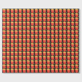 Cadeau Fête d'emballage à thème français fry papier (Plat)