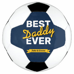Cadeau fête des pères Boule de soccer personnali