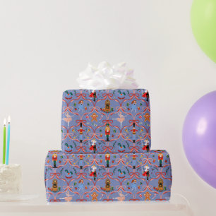 Cadeau Fêtes de Noël - Papier à envelopper de noisette
