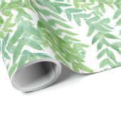 Cadeau Feuille de Trpical wraping le papier (Coin rond)