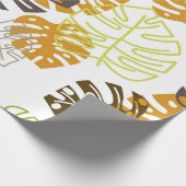 Cadeau feuilles d'automne papier d'emballage (Coin)