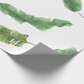 Cadeau feuilles de banane enveloppant du papier (Coin)