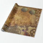 Cadeau Feuilles de papier d'enveloppement de collection V (Déroulé)