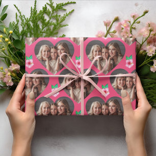 Cadeau Feuilles de papier d'enveloppement de photos cardi