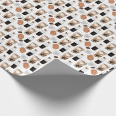 Cadeau Fika - Brosse à froid et papier d'enveloppement de (Coin)