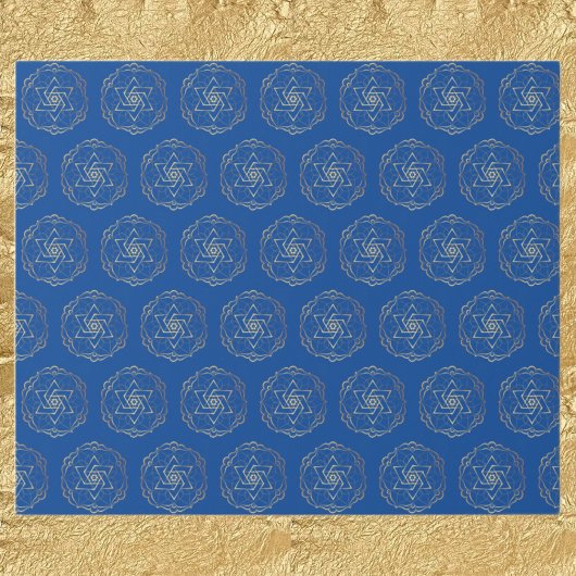 Cadeau Filigree Star of David Wrapping Papier