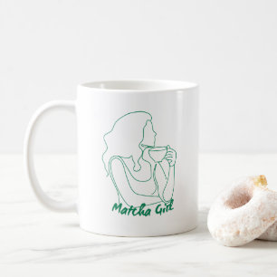 CADEAU FILLE MATCHA, Mug Matcha , Mug cadeau