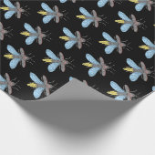 Cadeau Firefly (noir) - Papier à envelopper (Coin)