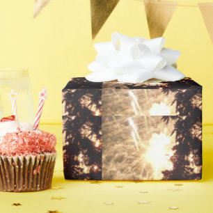 Cadeau Fireworks 15 papier d'emballage brillant