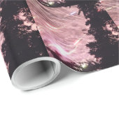 Cadeau Fireworks 17 papier d'emballage brillant (Coin rond)