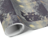 Cadeau Fireworks 19 papier d'emballage mat (Coin rond)