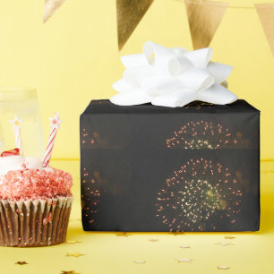 Cadeau Fireworks 4 papier d'emballage brillant