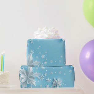 Cadeau Flacons de neige - Papier d'enveloppement