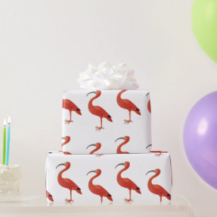 Cadeau Flamant rose - Papier d'enveloppement d'art