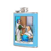 Cadeau Flasque Humour Marié (Gauche)