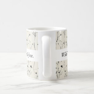 Cadeau fleur sauvage Floral Coffee Mug