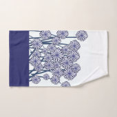 Cadeau Fleurs Bleues (Serviette à main)