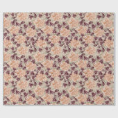 Cadeau Fleurs de champ Papier à envelopper (Plat)