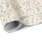 Cadeau Fleurs de papier faites maison de Rosebud de roses (Coin rond)