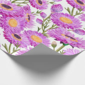 Cadeau Fleurs florales de marguerites de papier violet (Coin)