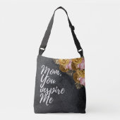 Cadeau Floral Personnalisé Sac Pour Moms (Devant)