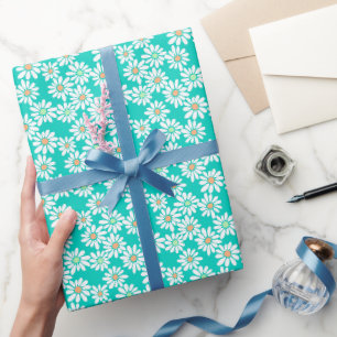 Cadeau Floraux de marguerite rétro sur papier d'enveloppe