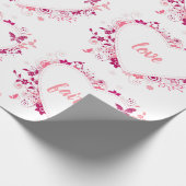 Cadeau Foi, espoir et amour Papier à envelopper (Coin)