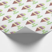 Cadeau Four Scoops Ice Cream 4 Anniversaire Papier (Coin)