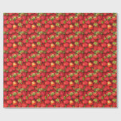 Cadeau Fraises tout au long de l'année Papier à enveloppe (Plat)