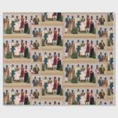 Cadeau Freedom Rings 1712 • Papier d'emballage Afrocentri (Plat)