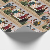 Cadeau Freedom Rings 1712 • Papier d'emballage Afrocentri (Coin)