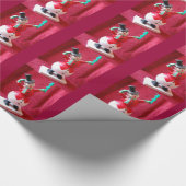 Cadeau Frosty Le Papier D'Enveloppement Du Snowman (Coin)