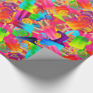 Cadeau Frottes CKC Popsicle, Papier d'enveloppement de ca