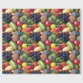 Cadeau Fruits et papier d'emballage Légume (Plat)