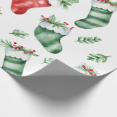 Cadeau Fun Christmas Stocking Papier d'enveloppement! (Coin)