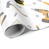 Cadeau Fun do-it-yourself Mécanique Outils papier d'embal (Coin rond)