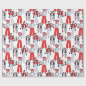 Cadeau Fun Mode Femme Mature Envelopper Papier (Plat)