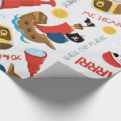 Cadeau Fun Pirate motif Party papier d'emballage (Coin)