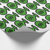 Cadeau Fun Sacs argent motif Papier à écrire (Coin)