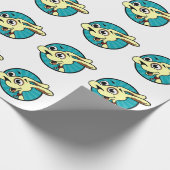 CADEAU FUNNY CUTE CHIEN MATTE WRAPPER PAPIER (Coin)