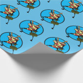 CADEAU FUNNY NINJA PIZZA MATTE WRAPPER PAPIER (Coin)