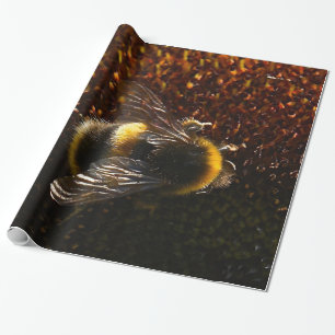 Cadeau Gaffez le papier d'emballage d'abeille