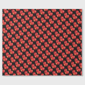 Cadeau Gants de boxe Design Papier d'enveloppement (Plat)